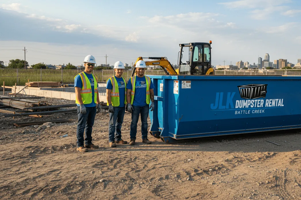 Construction Dumpster Rental in Battle Creek, MI