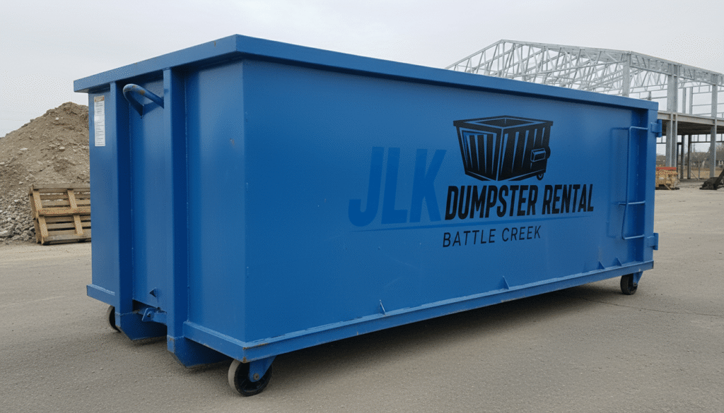 Battle Creek Contractors Choose JLK Dumpster Rental