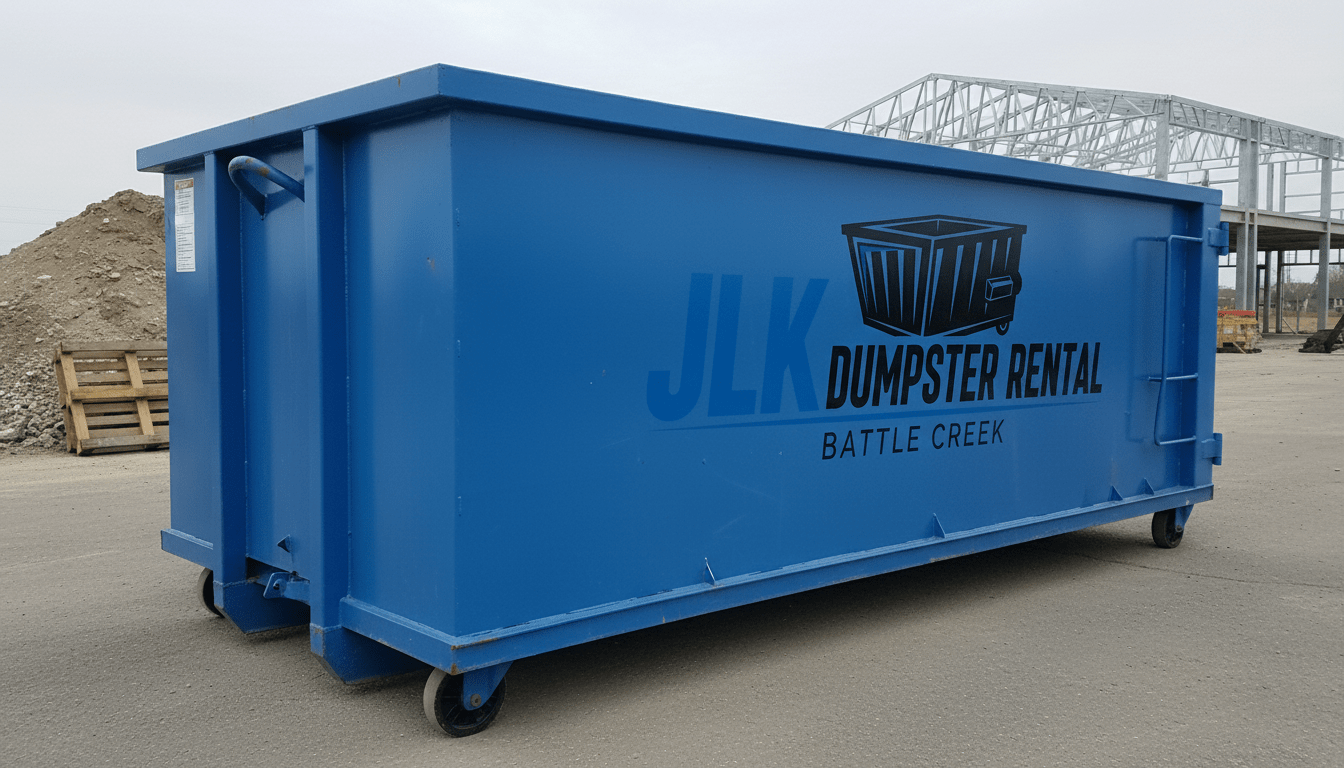 Battle Creek Contractors Choose JLK Dumpster Rental